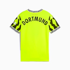Camiseta de fútbol de Aniversario del Borussia Dortmund para niños, Yellow Alert-PUMA Black, extralarge