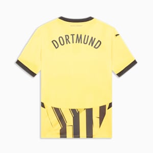 Borussia Dortmund 24/25 Cup Men's Replica Soccer Jersey, Faster Yellow-PUMA Black, extralarge