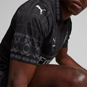 AC Milan x PLEASURES Men's Replica Soccer Jersey, Cheap Jmksport Jordan Outlet Black-Asphalt, extralarge