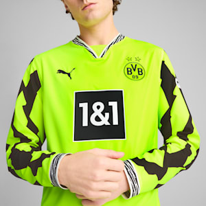 メンズ 2024-25 ドルトムント アニバーサリー オーセンティック 長袖 ユニフォーム, Yellow Alert-PUMA Black, extralarge-JPN