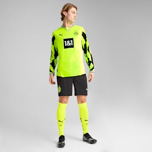 メンズ 2024-25 ドルトムント アニバーサリー オーセンティック 長袖 ユニフォーム, Yellow Alert-PUMA Black, extralarge-JPN