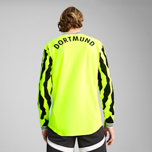 メンズ 2024-25 ドルトムント アニバーサリー オーセンティック 長袖 ユニフォーム, Yellow Alert-PUMA Black, extralarge-JPN