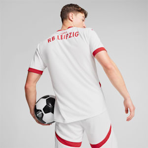 メンズ2024-25RBライプツィヒホームレプリカ半袖ユニフォーム, PUMA White-For All Time Red, extralarge-JPN