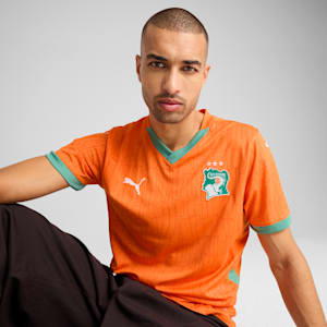 Jersey local Costa de Marfil 2025 para hombre, Rickie Orange-Jade Frost, extralarge