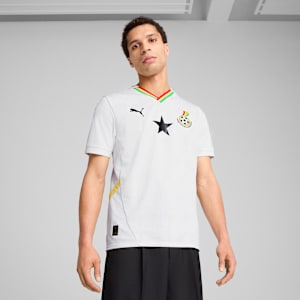 GFA Home Jersey Men, PUMA White-Pelé Yellow, extralarge