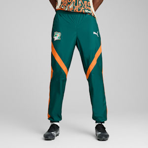 Ivory Coast 2025 Pre-match Woven Pants Men, Dark Myrtle-Rickie Orange, extralarge-GBR