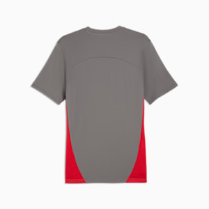 Camiseta de entrenamiento para hombre AC Milan, Flat Medium Gray-For All Time Red, extralarge