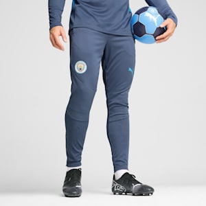 Manchester City Men's Soccer Training Pants, Inky Blue-Magic Blue, extralarge