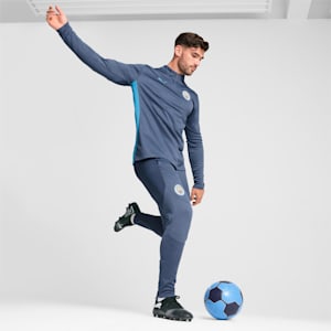 Manchester City Men's Slim Fit Football Training Pants, Inky Blue-Magic Blue, extralarge-IND
