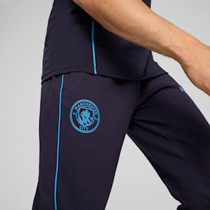 Manchester City Men's Slim Fit Football Casuals Pants, New Navy-Magic Blue, extralarge-IND