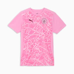 メンズ マンチェスター シティFC プレマッチ 半袖 シャツ, Pink Icing-Whisp Of Pink, extralarge-JPN