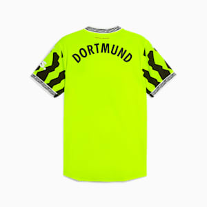 メンズ 2024-25 ドルトムント アニバーサリー オーセンティック 半袖 ユニフォーム, Yellow Alert-PUMA Black, extralarge-JPN
