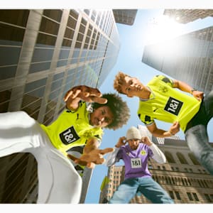 メンズ 2024-25 ドルトムント アニバーサリー オーセンティック 半袖 ユニフォーム, Yellow Alert-PUMA Black, extralarge-JPN