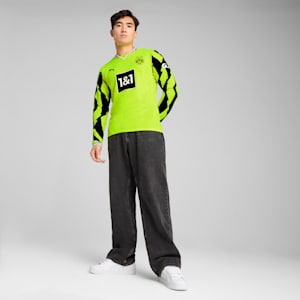 メンズ 2024-25 ドルトムント アニバーサリー レプリカ 長袖 ユニフォーム, Yellow Alert-PUMA Black, extralarge-JPN