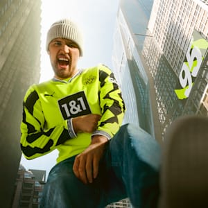 メンズ 2024-25 ドルトムント アニバーサリー レプリカ 長袖 ユニフォーム, Yellow Alert-PUMA Black, extralarge-JPN