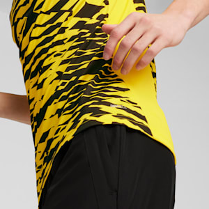 Maillot d’avant match à manches courtes du Borussia Dortmund Homme, Faster Yellow-PUMA Black, extralarge
