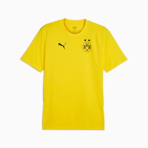 Borussia Dortmund Men's Training Jersey, Faster Yellow-PUMA Black, extralarge