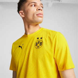 Borussia Dortmund Men's Training Jersey, Faster Yellow-PUMA Black, extralarge