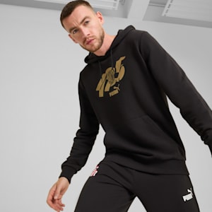 AC Milan ftblCULTURE Hoodie Men, PUMA Black-PUMA Gold, extralarge-GBR