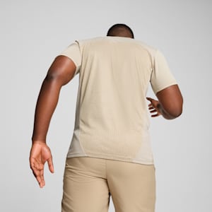 メンズ ACミラン 2024-25 プレマッチ 半袖 シャツ, Putty-Prairie Tan, extralarge-JPN