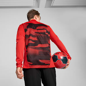 Playera pre-partido AC Milan para hombre, For All Time Red-PUMA Black, extralarge