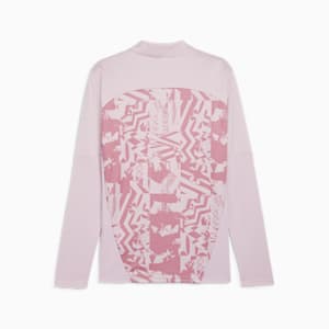 メンズ ACミラン 2024-25 プレマッチ 1/4 ジップ トップス, Grape Mist, extralarge-JPN