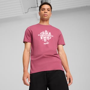 Manchester City ftblCULTURE Men's Tee, Dusty Orchid, extralarge-IND