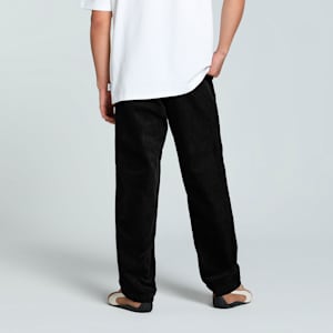 MMQ Corduroy Men's Relaxed Fit Pants, PUMA Black, extralarge-IND