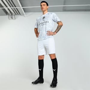 Manchester City Year of the Dragon Men's Football Jersey, Silver Mist-Gray Fog, extralarge-IND