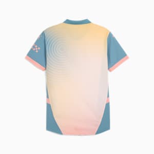 Camiseta de fútbol de visitante auténtica Manchester City 24/25 para hombre, Rosebay-Bold Blue, extralarge