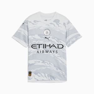  PUMA Camiseta de fútbol auténtica para hombre, del Manchester  City FC 2022/23, talla XL, Equipo Azul Claro-Rojo Intenso : Deportes y  Actividades al Aire Libre