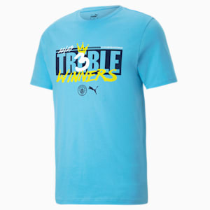 Camiseta Manchester City 22/23 Treble para hombre, Team Light Blue, extragrande