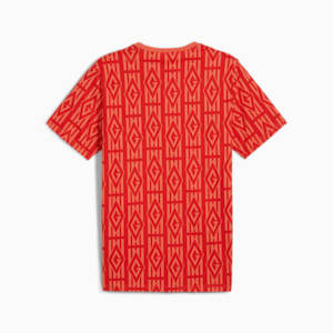 C.D. Guadalajara ftblCULTURE AOP Men's Tee, PUMA Red-PUMA White, extralarge