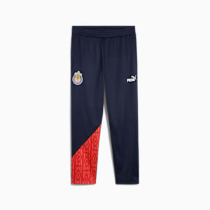 C.D. Guadalajara ftblCULTURE+ Men's Track Pants, PUMA Navy-PUMA Red, extralarge