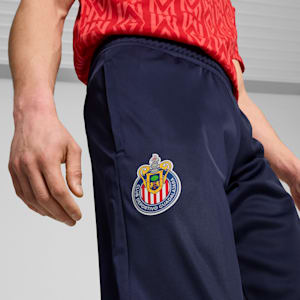 C.D. Guadalajara ftblCULTURE+ Men's Track Pants, PUMA Navy-PUMA Red, extralarge