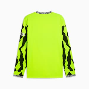 Borussia Dortmund Anniversary Culture Long Sleeve Men's Oversized Football Jersey, Yellow Alert-PUMA Black, extralarge-IND