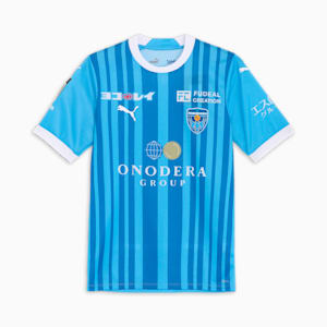 メンズ 横浜FC 2024 半袖 レプリカ ユニフォーム, Team Light Blue-(Saxe) AOP, extralarge-JPN