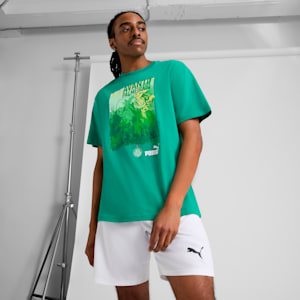 SE Palmerias ftblNRGY+ Men's Tee, Sport Green-PUMA White, extralarge