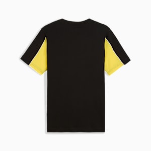 Borussia Dortmund ftblARCHIVE Men's Tee, PUMA Black-Faster Yellow, extralarge