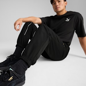Pants Borussia Dortmund ftblARCHIVE para hombre, PUMA Black-Faster Yellow, extralarge
