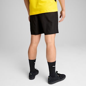 Borussia Dortmund ftblARCHIVE Men's Shorts, PUMA Black-Faster Yellow, extralarge
