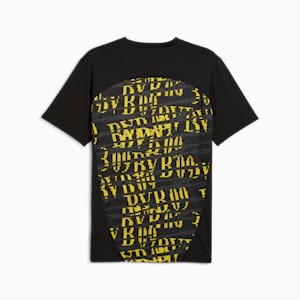 Jersey de prepartido del Borussia Dortmund 24/25 para hombre, PUMA Black-Faster Yellow, extralarge