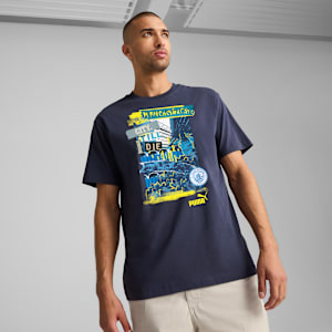 Manchester City ftblNRGY+ Men's Tee, PUMA Navy, extralarge