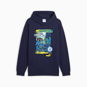 Sudadera con capucha Manchester City ftblNRGY+ para hombre, New Navy, extralarge