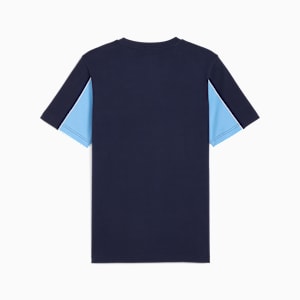 Manchester City ftblARCHIVE Men's Football Tee, PUMA Navy-Team Light Blue, extralarge-IND
