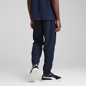 Manchester City ftblARCHIVE Men's Pants, PUMA Navy-Team Light Blue, extralarge