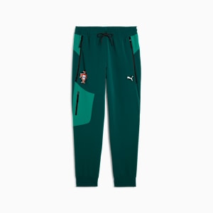 メンズ サッカー ポルトガル代表 プーマテック ウーブン トラック パンツ, Green Lagoon-Botanic Green, extralarge-JPN