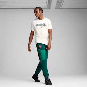 メンズ サッカー ポルトガル代表 プーマテック ウーブン トラック パンツ, Green Lagoon-Botanic Green, extralarge-JPN