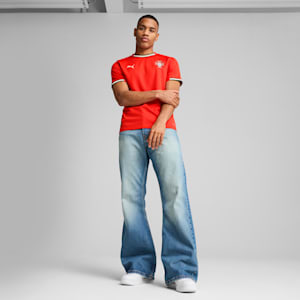 Jersey local Portugal 2025 para hombre, Sport Red-Sugared Almond, extralarge