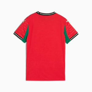 Portugal '25 Home Replica Women's Soccer Jersey, Pure Red-Fresh Mint, extralarge